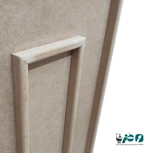 قاب چوبی طرح مستطیل عمودی 30x50 سانتی متری