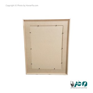 قاب چوبی طرح مستطیل عمودی 70x90 سانتی متری