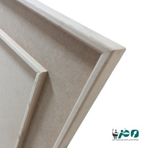 قاب چوبی طرح مستطیل عمودی 70x90 سانتی متری