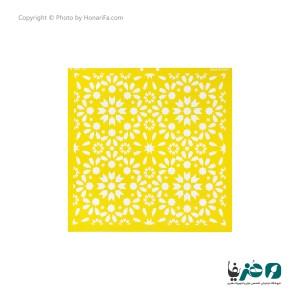 شابلون استنسیل طرح هندسی سایز 50x50 سانتی متر