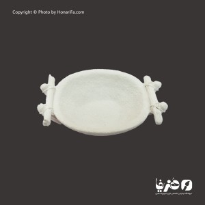 کاسه پلی استر طرح درخت سایز 13x11 سانتی متر