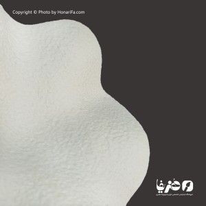 ظرف پلی استر طرح دفرمه تکسچری 16x17 سانتی متر