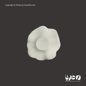ظرف پلی استر طرح دفرمه تکسچری 12.5x13 سانتی متر