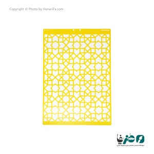 شابلون استنسیل طرح هندسی سایز 50x70 سانتی متر