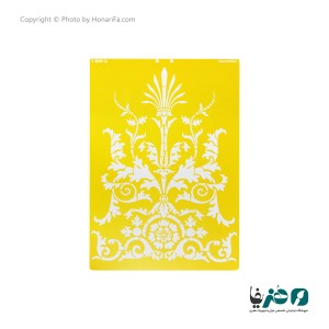 شابلون استنسیل طرح اسلیمی سایز 50x70 سانتی متر