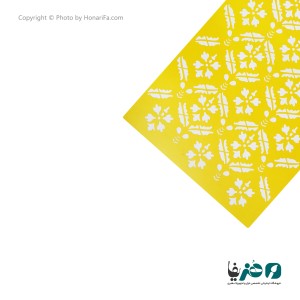 شابلون استنسیل طرح گل و برگ فانتزی سایز 50x70 سانتی متر