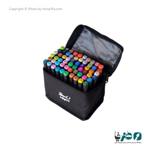 ماژیک راندو نیو تاچ بسته 60 رنگ دوسر براش