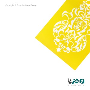شابلون استنسیل طرح نقشینه کد 2 سایز 50x70 سانتی متر