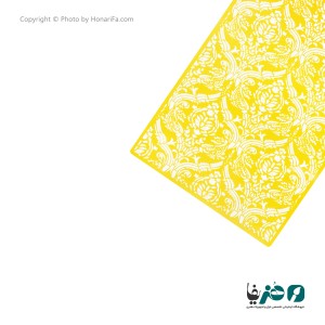 شابلون استنسیل طرح نقشینه کد 4 سایز 50x70 سانتی متر