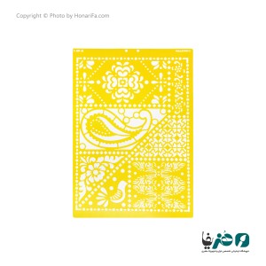 شابلون استنسیل طرح لیپان آرت کد 15 سایز 50x70 سانتی متر