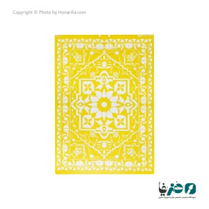 شابلون استنسیل طرح فرش پرشین کد 12 سایز 50x70 سانتی متر