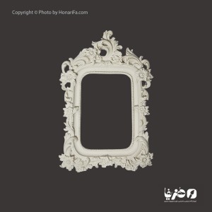 قاب پلی استر اسلیمی طرح گل سایز 25×15