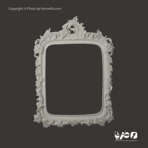 قاب پلی استر اسلیمی طرح گل سایز 21×31
