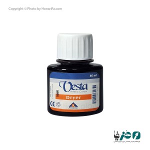 مایع رنگ روغن خشک کن وستا حجم 40 میلی لیتر
