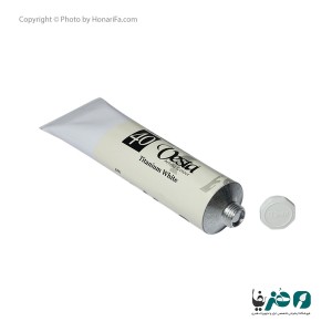 رنگ روغن وستا مدل Titanium White 40 حجم 120 میلی لیتر