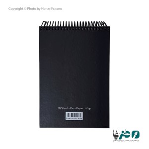 دفتر طراحی 30 برگ ARTE M  طرح برگ سایز A5