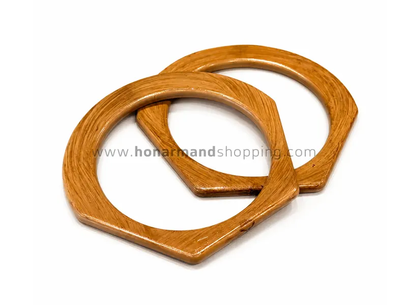 دسته چوبی کیف زنانه (2 عددی)