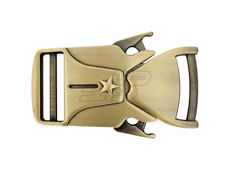 قفل خرچنگی سایز 2.5 رنگ زردقلم