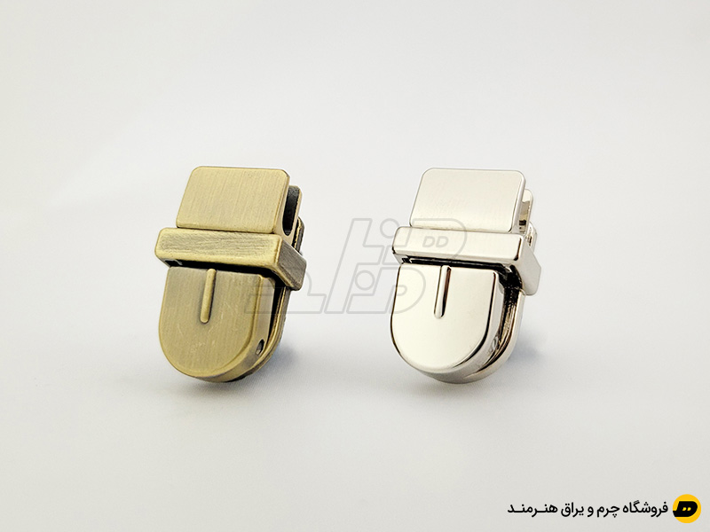 قفل ناخنی خط دار سایز کوچک