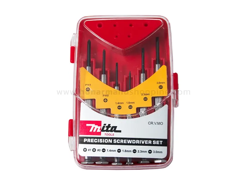 پیچ گوشتی ساعتی Mita Tools مجموعه 6 عددی