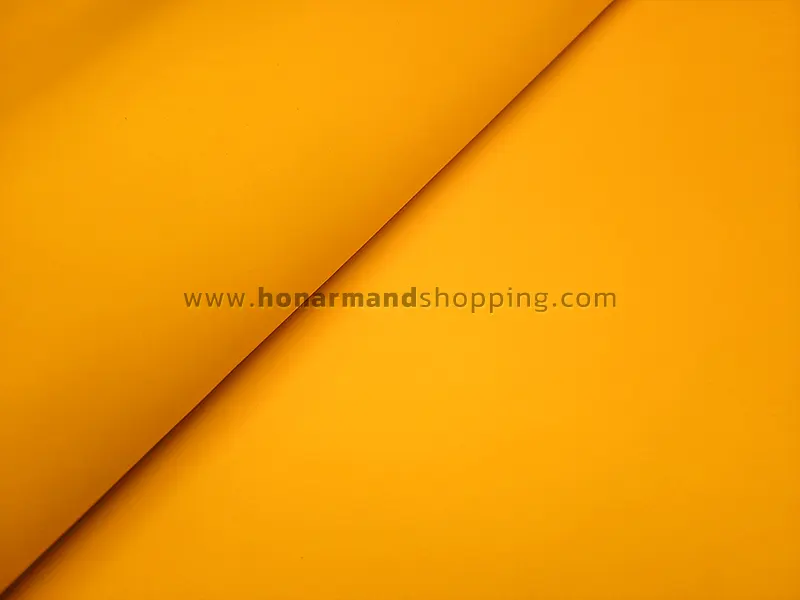 چرم طبیعی گاوی طرح ساده رنگ زرد