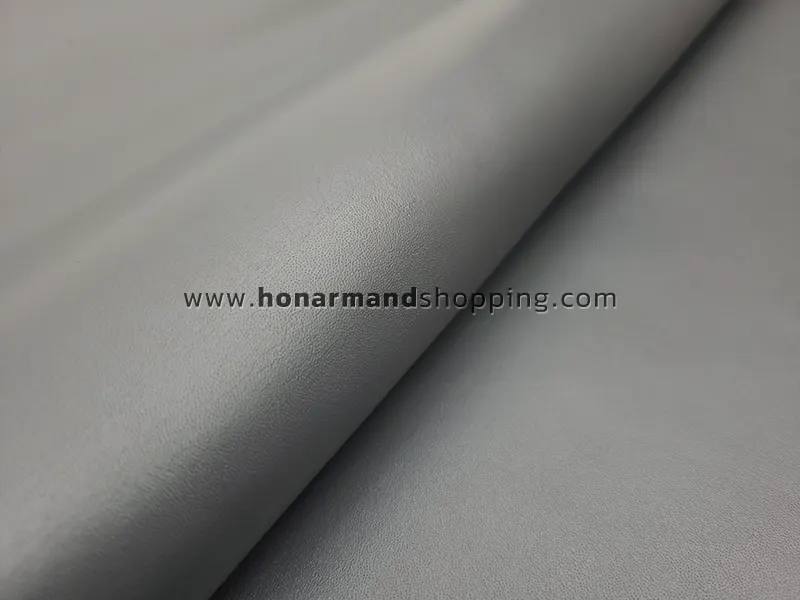 چرم طبیعی گاوی رنگ طوسی