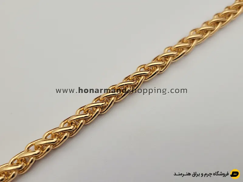 رنجیر چهار بافت 1 متری رنگ لایت