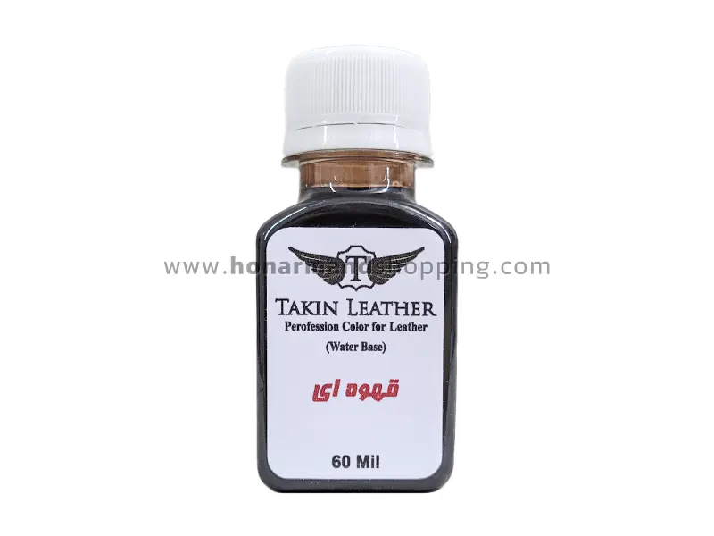 رنگ چرم تکین قهوه ای 60 میل