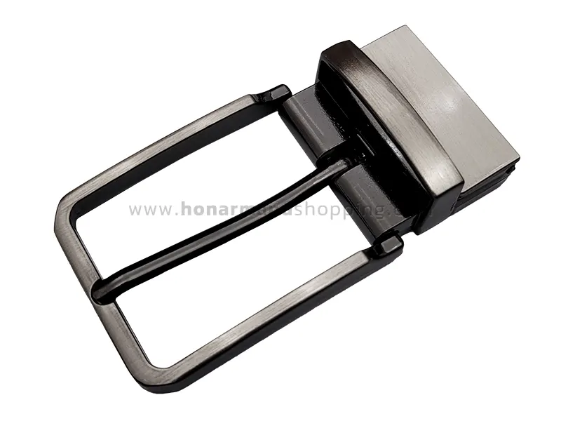 سگک کمربند زبانه دار چرخشی رنگ دودی سایز 3.5