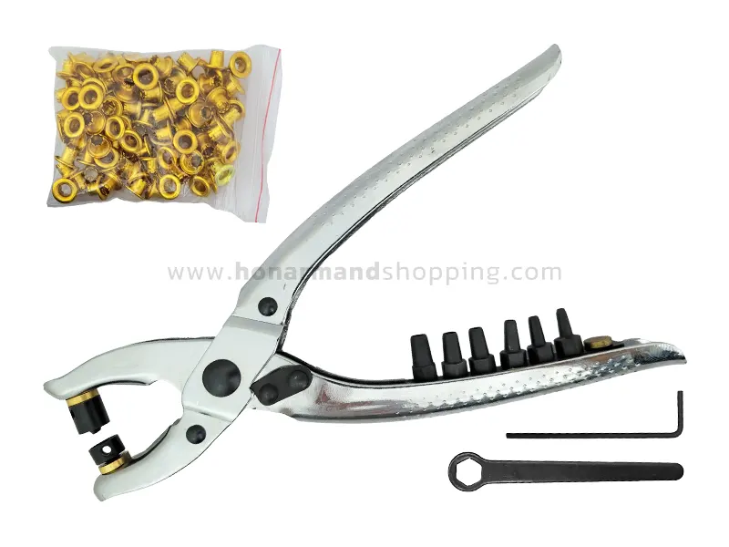 انبر پانچ و پرچ 2 کاره به همراه منگنه S42