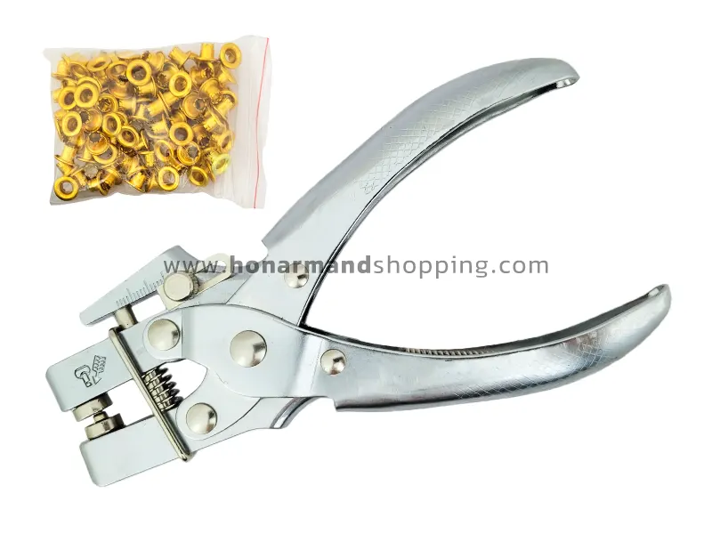 انبر دوکاره پانچ و پرچ به همراه منگنه طرح کانگورو