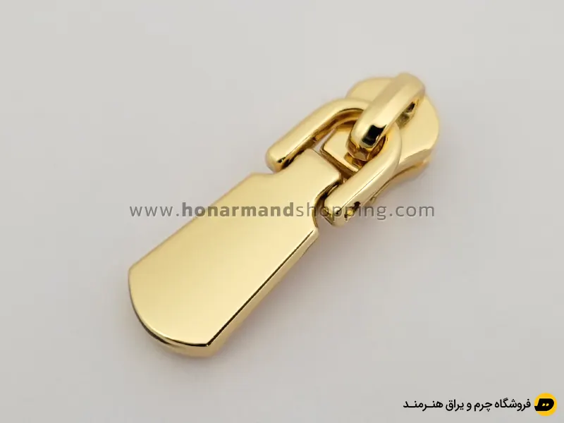 سرزیپ لولایی فلز شماره 3 رنگ لایت