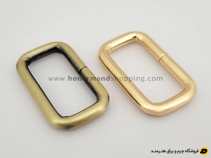 حلقه مستطیل مفتول سایز 3 ضخامت 5 میل