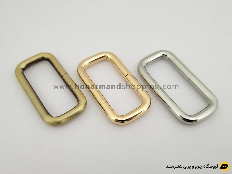 حلقه مستطیل مفتول سایز 3.7 ضخامت 5 میل