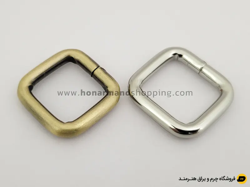 حلقه مستطیل مفتول سایز 1.5 ضخامت ۴ میل