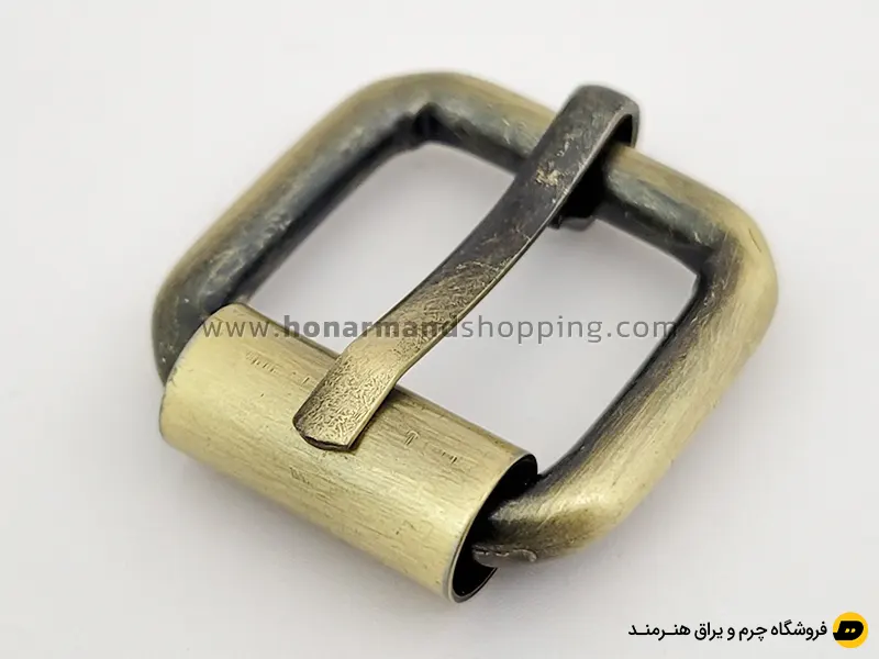 سگک مفتول سایز 2 ضخامت 5 میل رنگ زرد قلم