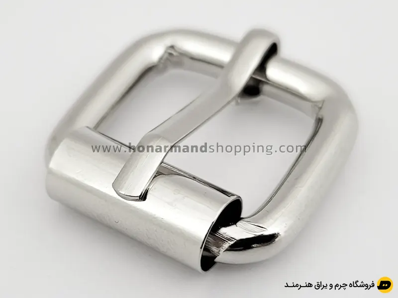 سگک مفتول سایز 2 ضخامت 5 میل رنگ نیکل