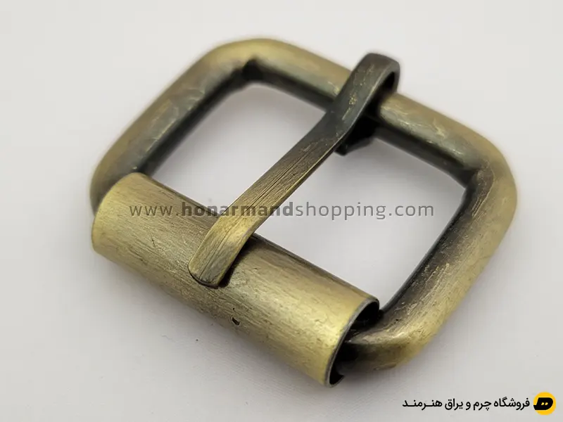 سگک مفتول سایز 2.5 ضخامت 5 میل رنگ زرد قلم