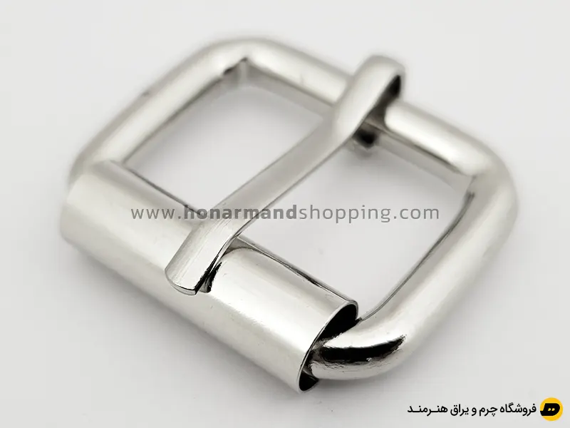 سگک مفتول سایز 2.5 ضخامت 5 میل رنگ نیکل