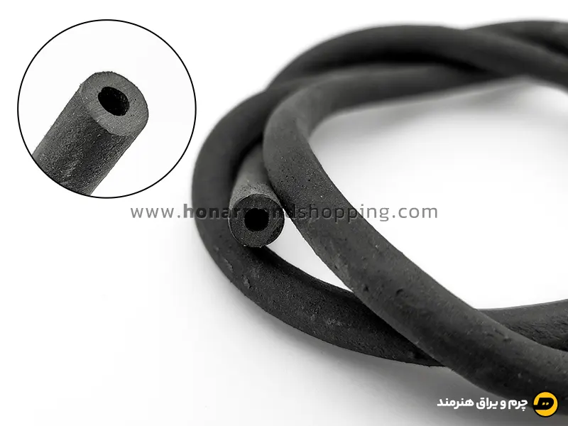 شلنگ مغزی دسته کیف چرم دوزی قطر ۷.۵ میل