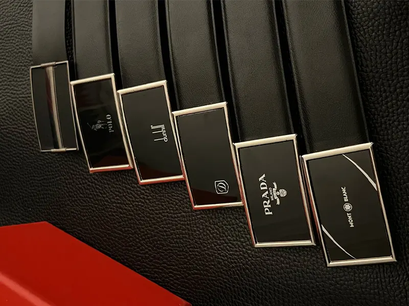 کمربند دوطرفه با چرم مصنوعی (6 عددی)