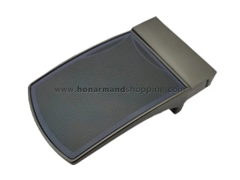 سگک کمربند پلاکی طرحدار سایز ۳.۵ رنگ دودی