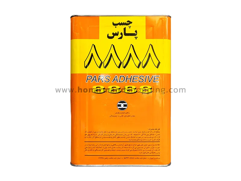 چسب آهن پارس 8888 سایز حلب (13 کیلو)