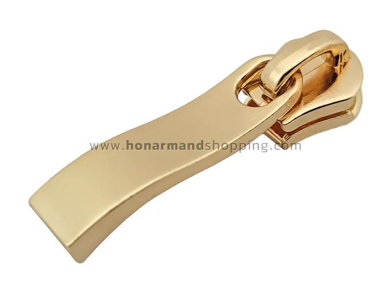 سرزیپ موج دار رنگ لایت شماره 5 مناسب زیپ فلز