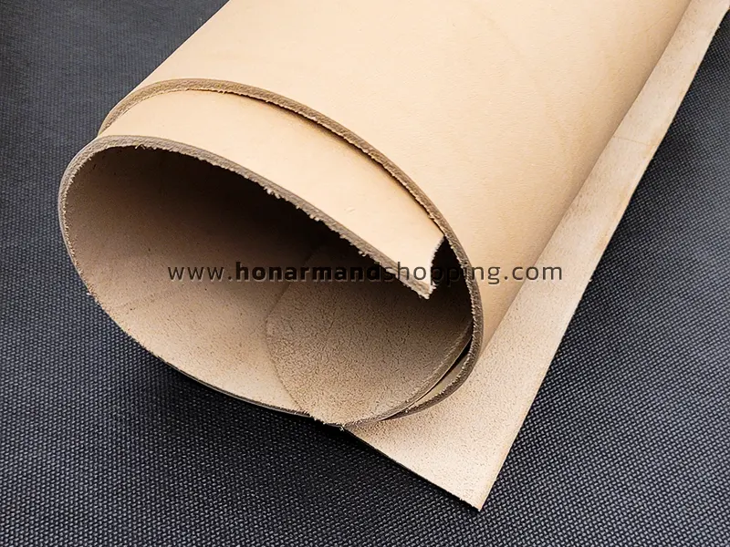 چرم گاوی خام مخصوص حکاکی درجه یک
