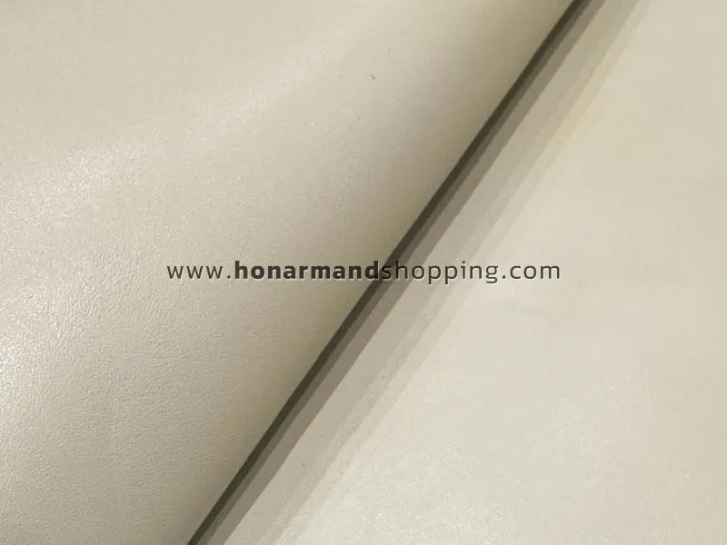 چرم گاوی طرح ناپا رنگ شیری