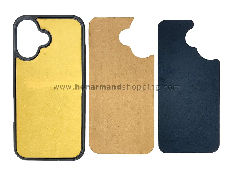 قاب خام آیفون 16 به همراه شابلون و آستر