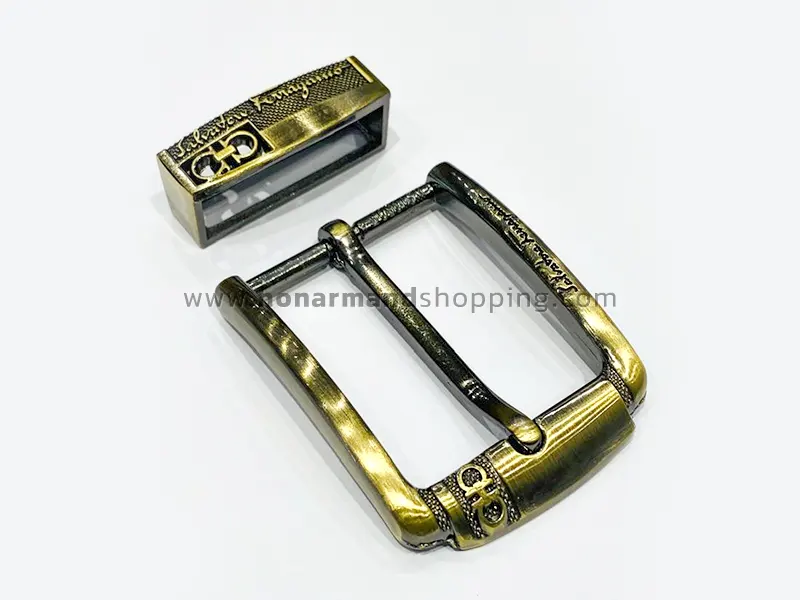 سگک کمربند پل دار سایز 3.5 رنگ زردقلم