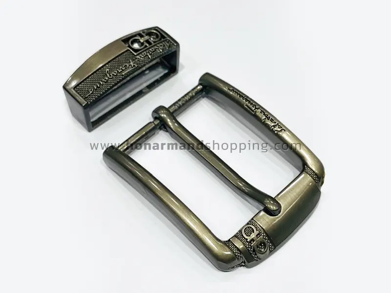 سگک کمربند پل دار سایز 3.5 رنگ زردقلم