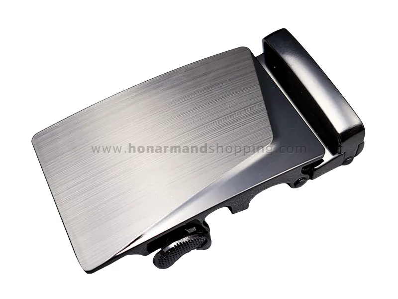 سگک کمربند ریلی اتوماتیک رنگ دودی سایز 3.5